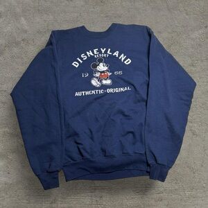 Disney land Mickey Mouse Navy Blue Men's Sweater